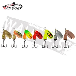 WALK FISH Señuelo Spinner Metal – Cebo Artificial para Pike y Bass