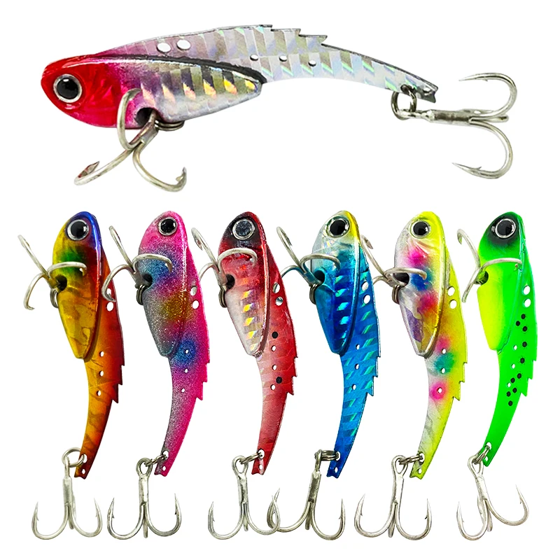 Señuelos de Pesca de Metal, cebo duro Artificial con vibración que se hunde, Wobbler Swimbait, 18,7g/26,4g - imagen 3