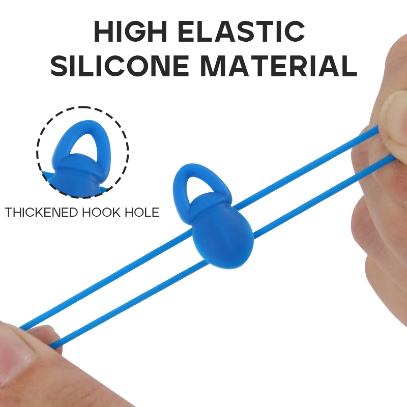 LETOYO 5-10 unids/bolsa gancho de señuelo soporte de gancho de cebo de silicona de alta elasticidad Mini soporte de señuelo antideslizante ligero - imagen 3