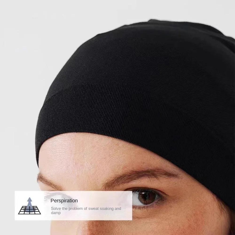 Gorros Skullcaps para correr de invierno, gorro deportivo más cálido a prueba de viento para correr, gorro deportivo suave con absorción de sudor para invierno y otoño - imagen 3