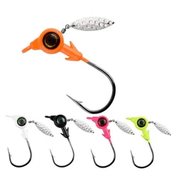 Jig Head con lentejuelas y giro para vinilo