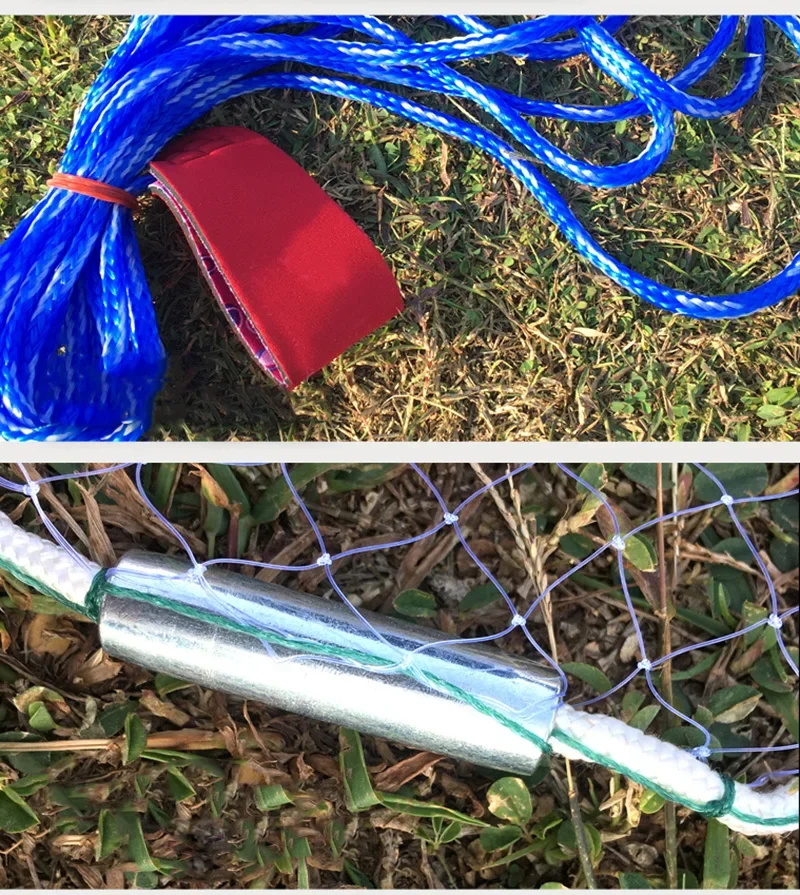 Lawaia-red de pesca colgante de acero, herramienta de pesca automática, estilo Fundición a mano, 240/300/360/420 - imagen 4