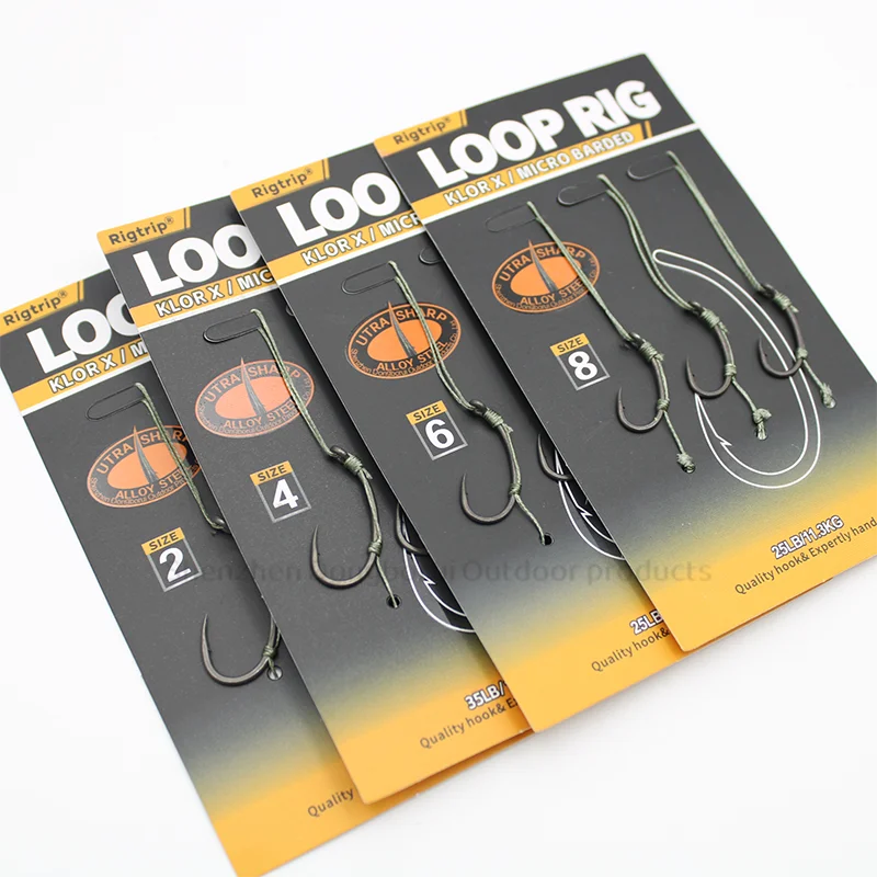 KLOR HOOK Combi Rig – Aparejos atados con boom para carpa