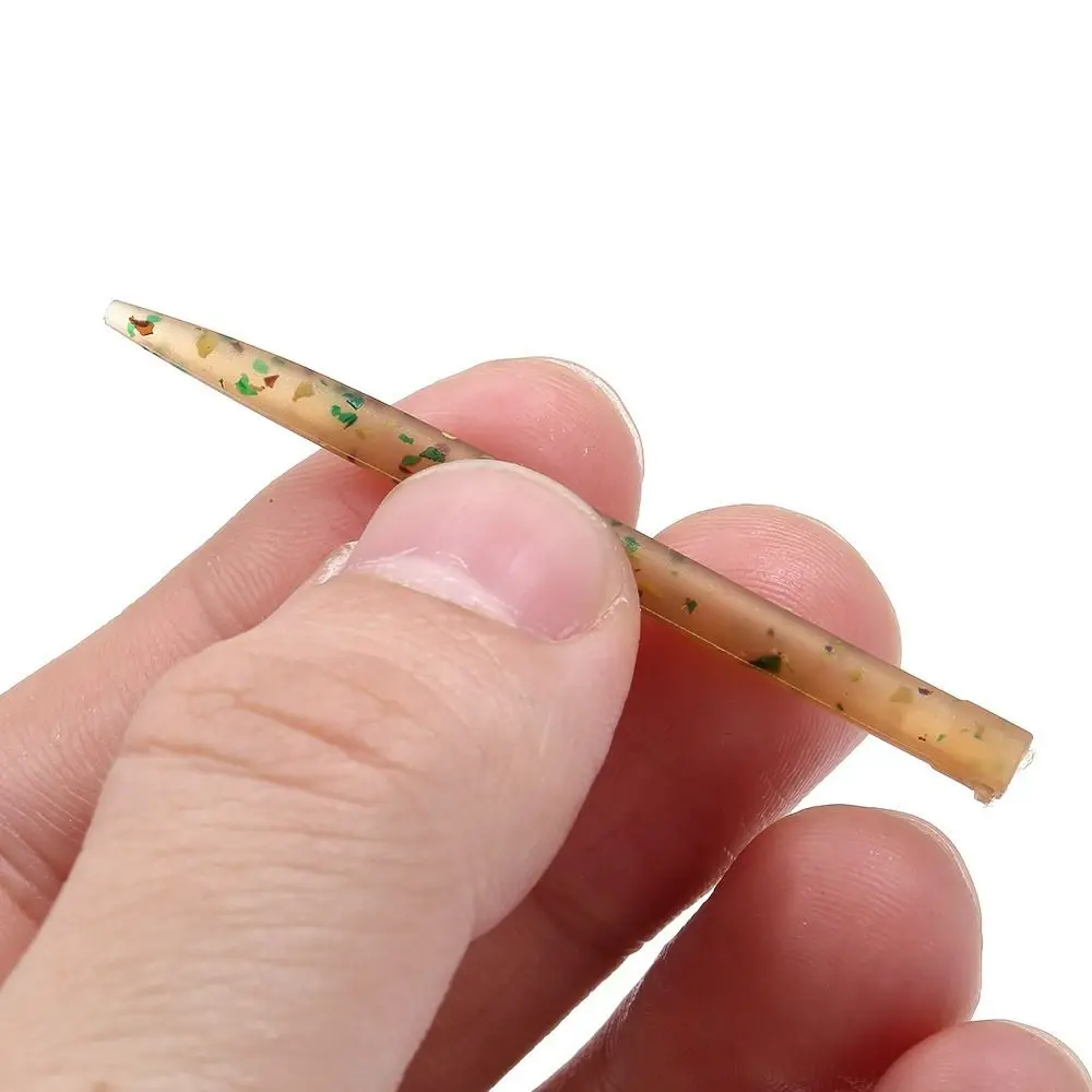 Manguitos de goma piezas para pesca de carpa, anzuelos suaves, tubos posicionadores, 53mm, 100 - imagen 4