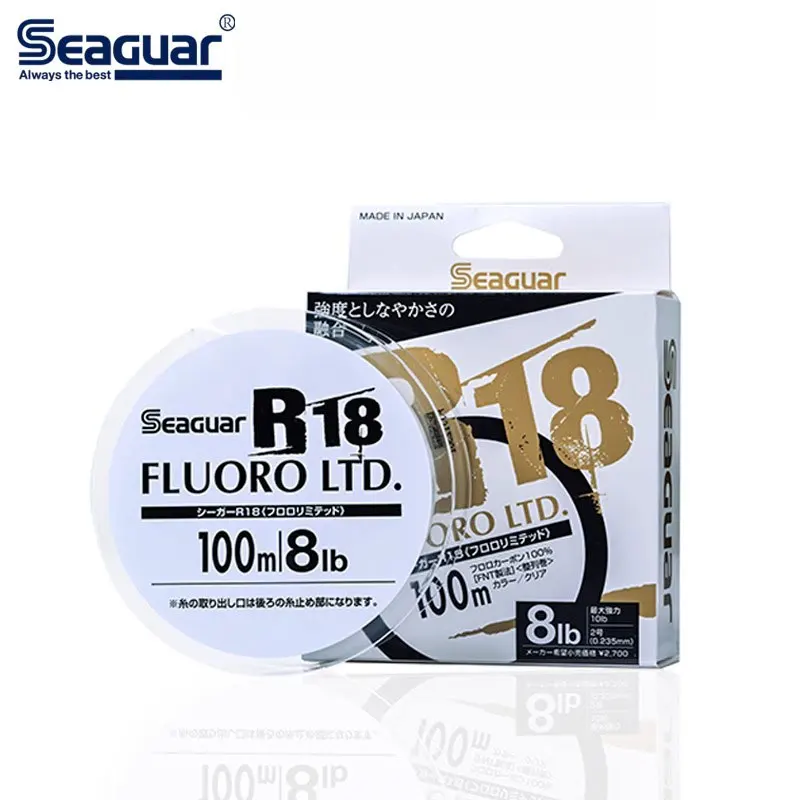 Seaguar R18 Fluorocarbono profesional para pesca – fabricado en Japón