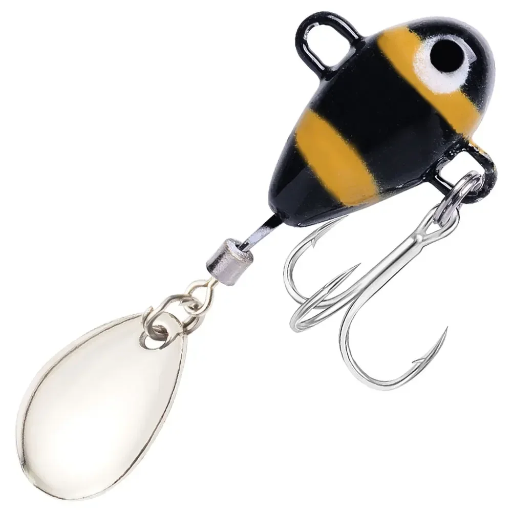 Spinnerbaits y Swimbaits metálicos – Cola giratoria para carpa - imagen 5