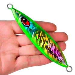 Jig cuchara lenta metálico para pesca en mar – realista eficaz