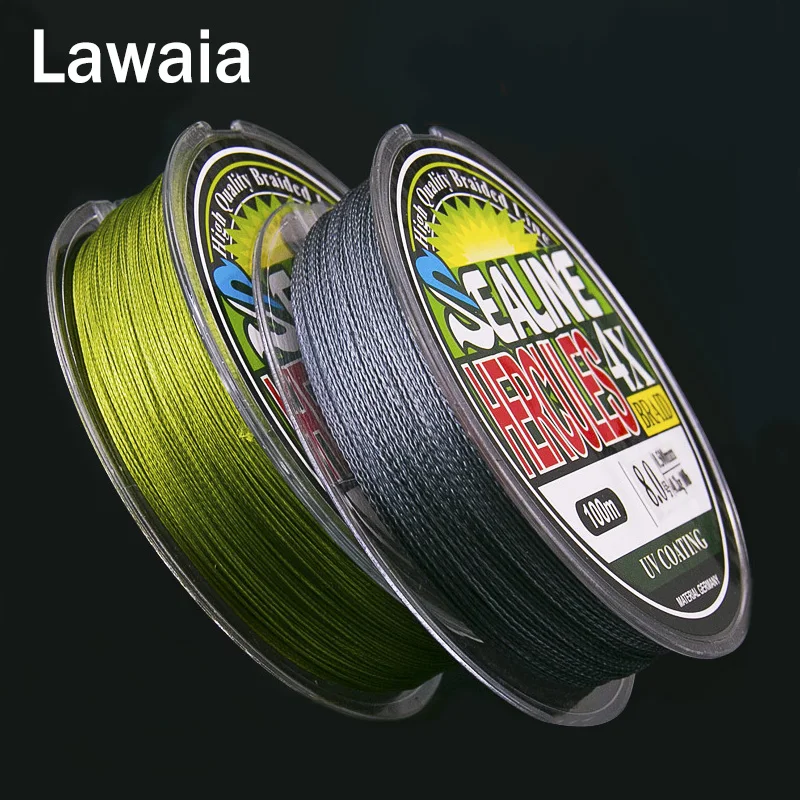 Lawaia-línea de pesca trenzada, 100 metros de largo, Serie 8, PE, carretera de largo alcance, equipo de pesca asiático, herramienta de Pesca Marina trenzada - imagen 5