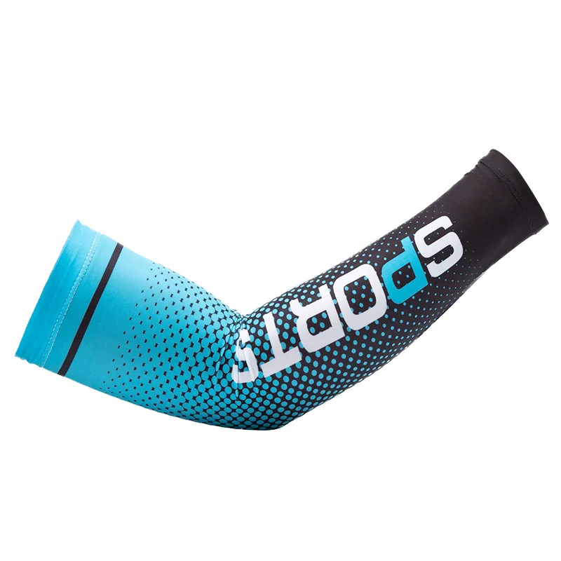 Manga de brazo de pesca para hombre, cubierta de codo de brazo transpirable, bloqueador solar UV para exteriores, refrigeración de secado rápido, seda de hielo, todo - imagen 5