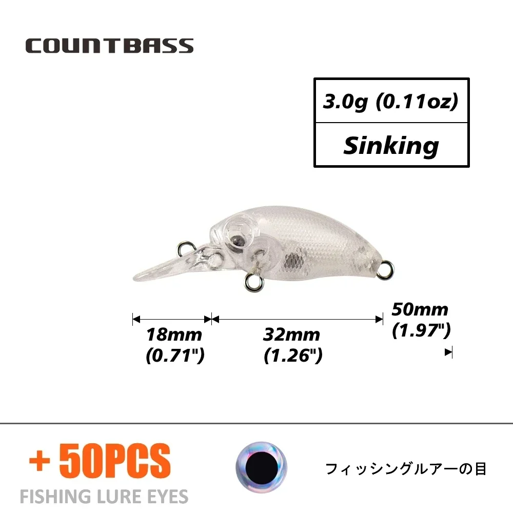 Blank Lure With Eyes