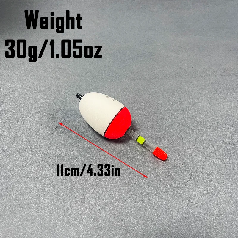 Flotadores EVA 30g con Ranura para Luminoso – Surfcasting - imagen 2