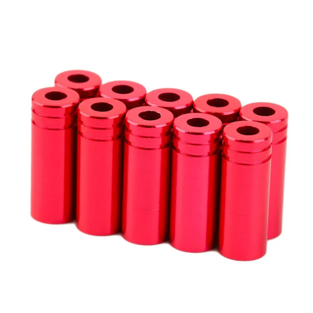 Tapa de línea de bicicleta de aleación de aluminio, accesorios de bicicleta, tapa de Cable de freno de bicicleta, puntas de Cable de desviador - imagen 2