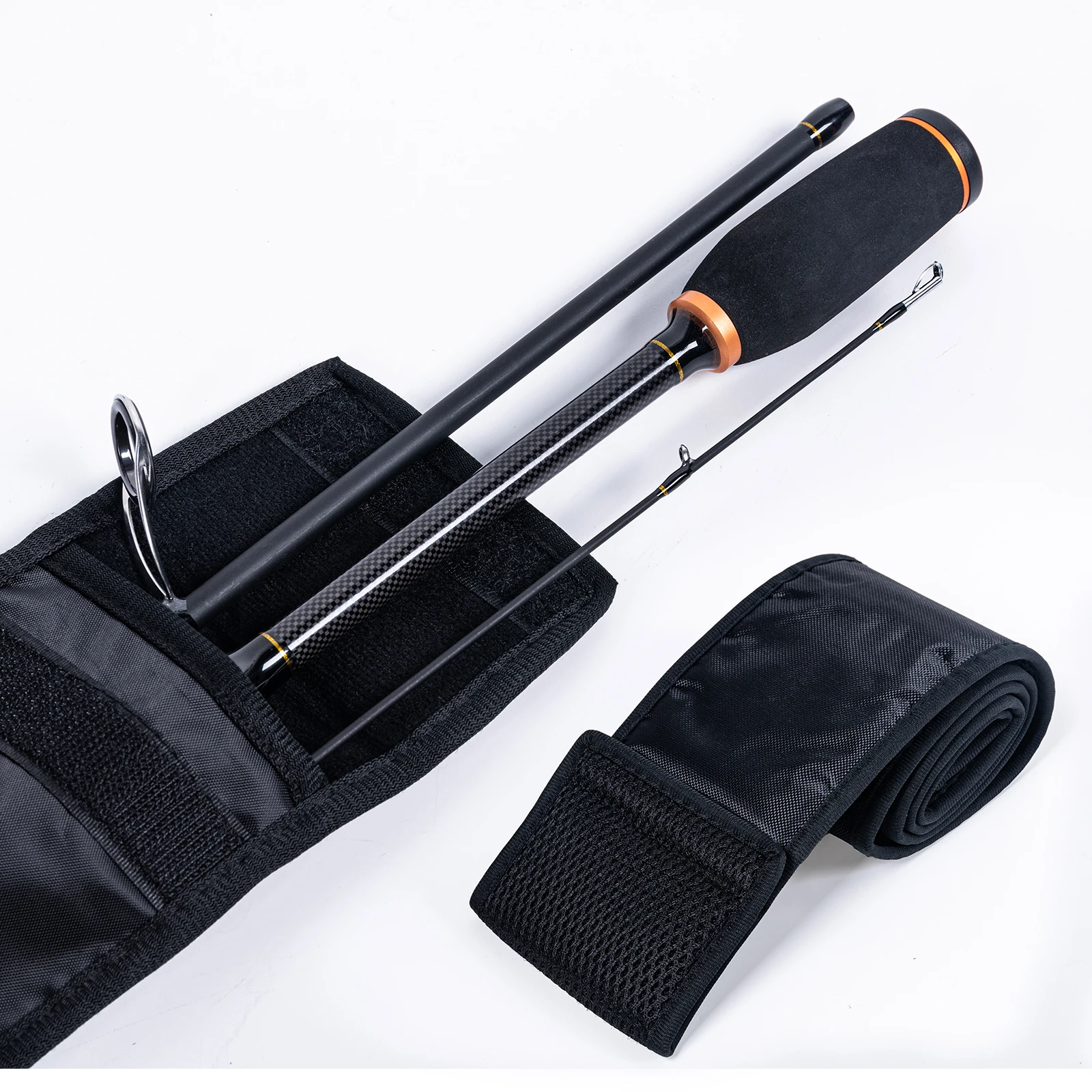 Goture-bolsa portátil para caña de pescar, 110cm, 123cm, accesorios de aparejos de pesca, bolsa de protección para poste, bolsa de paraguas de pesca gruesa - imagen 5