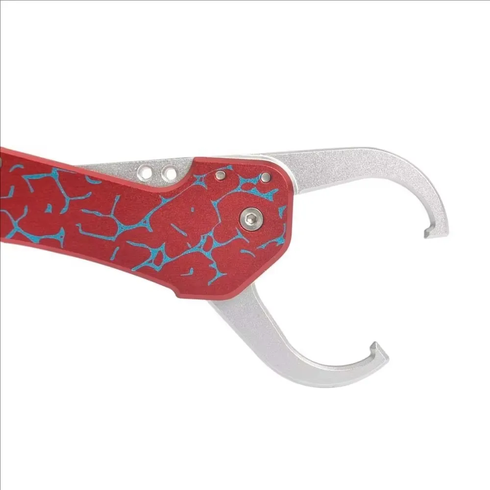 Alicates de pesca, abrazadera de agarre, herramienta para exteriores, labio de agarre de pescado, herramienta de aparejos de pesca, accesorio portátil - imagen 5