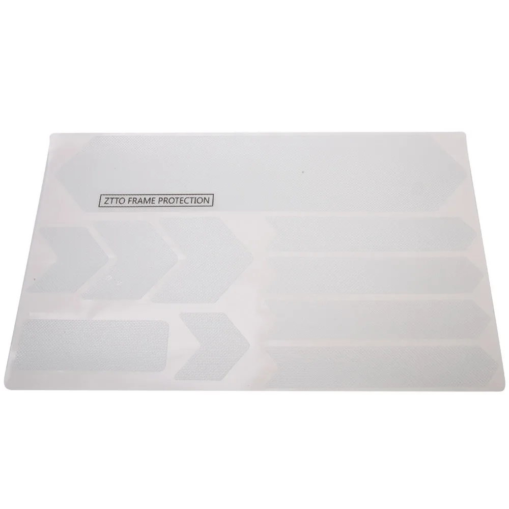 1 Juego de Protector de cuadro de bicicleta de ajuste Universal, panal, 3 estilos disponibles, cinta protectora de cuadro de bicicleta de PVC - imagen 2