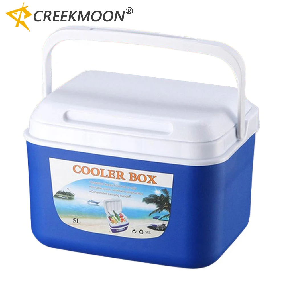 Caja de pesca enfriadora para pícnic al aire libre, 5L, 8L, 13L, multifuncional, gran capacidad, duradera, para sentarse para peces vivos, senderismo, Camping, cesta - imagen 2