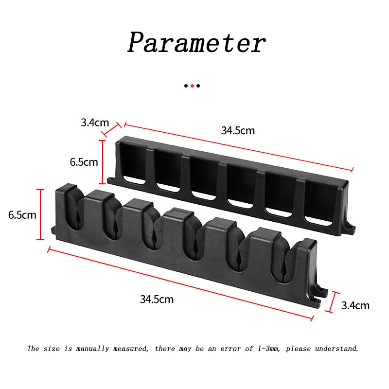 Soporte vertical modular para cañas de pescar – Organizador de pared - imagen 4