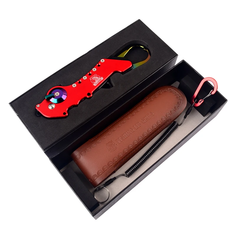 Nuevo Clip de pescado, alicates de pesca, controlador de mano, pinza de agarre de labio de pescado, pinza con cubierta protectora, cuerda de retención - imagen 5