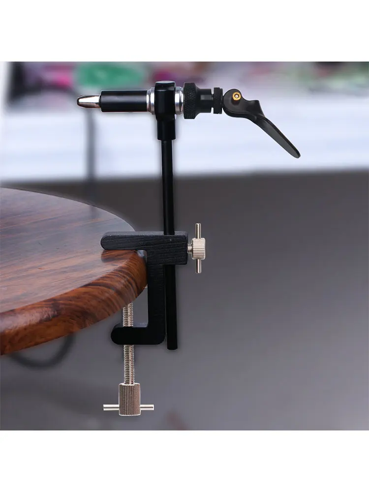 ICERIO-Kit de herramientas de atado de moscas, tornillo de acero endurecido, soporte de bobina, enhebrador, Señuelos de Pesca, hilo de insectos sucios - imagen 3