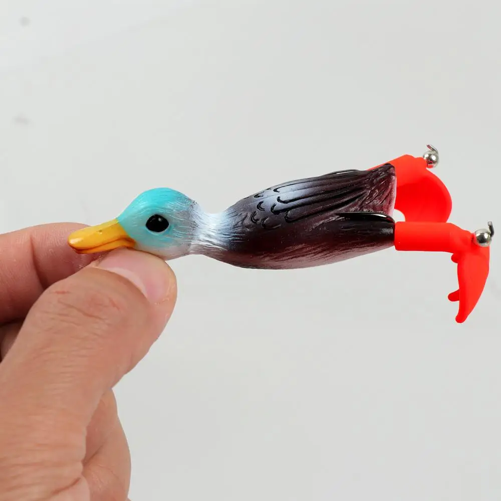 Señuelo de pesca de 10cm/11,5g, cola giratoria, hélice Popper, Tractor, señuelo de pesca de mar, cebo duro, lápiz de agua flotante Roa - imagen 3