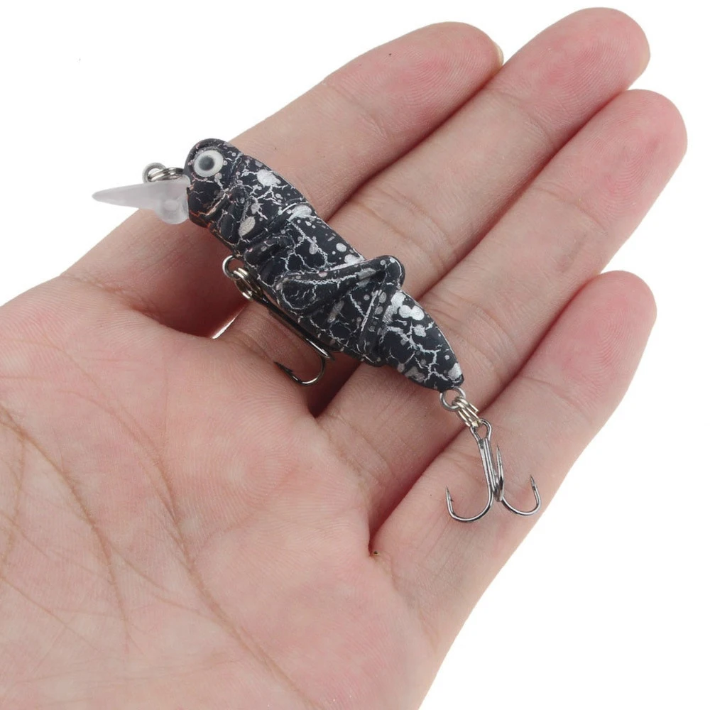 1Pc señuelo de pesca saltamontes insecto volador Wobbler señuelo duro cebo Artificial realista lubina Swimbait Peche Leurre - imagen 3