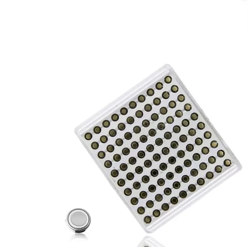 Pilas botón alcalinas 1,5 V LR44 para reloj compatibles AG13 AG10 - imagen 2