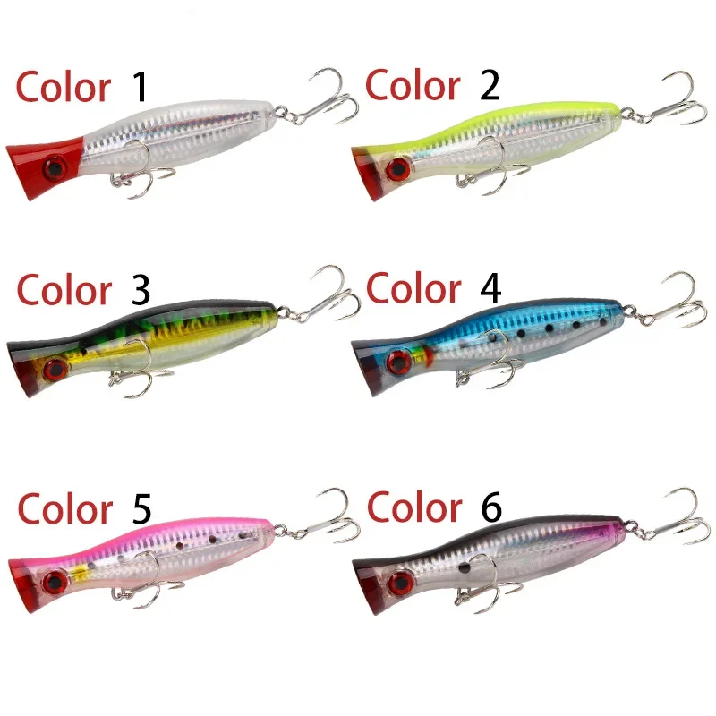 Popper 12,5 cm - Señuelo de superficie para agua salada - imagen 3