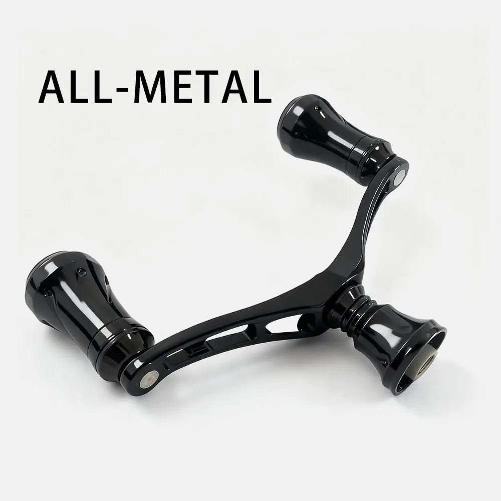 Carrete giratorio fuerte totalmente metálico con doble mango para carrete de pesca SHIMANO/DAIWA, mango eléctrico EXCELER/STRADIC/TATULA/STELLA/ULTEGRA - imagen 3