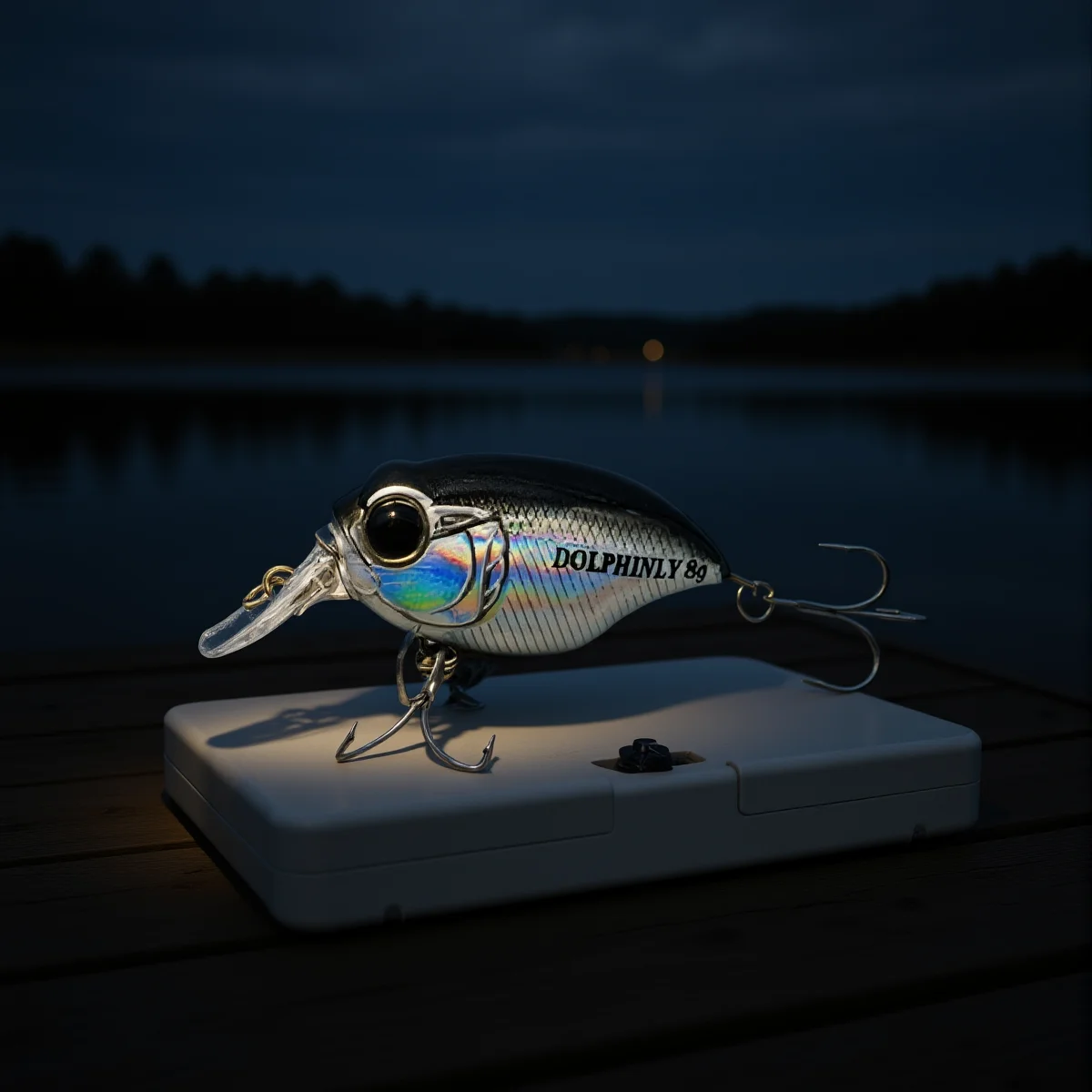 Señuelos de pesca de pececillo de 4,3 cm, ojos artificiales simulados en 3D, cebo falso, anzuelo de púas afiladas para Bream, accesorios de pesca de lubina - imagen 4