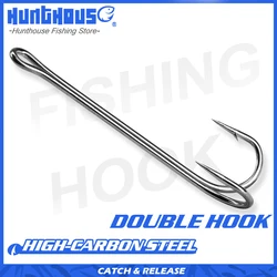Hunthouse 2020 – Anzuelos triples de acero inoxidable para vinilo