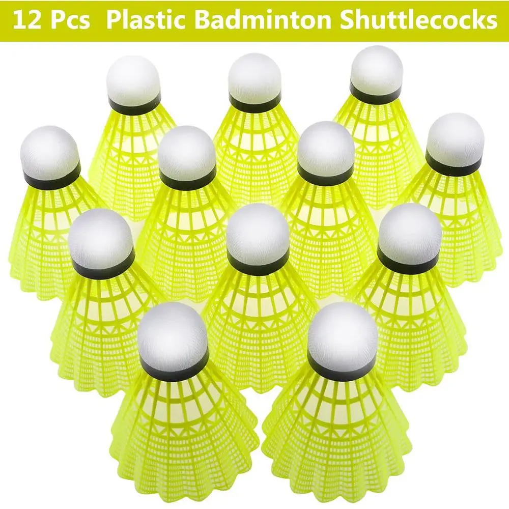 Volantes de bádminton nailon resistentes – Uso interior y exterior - imagen 3