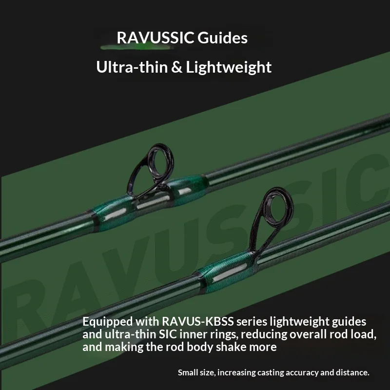 FANK Micro caña spinning UL – Ultrasuave para pesca en río - imagen 4