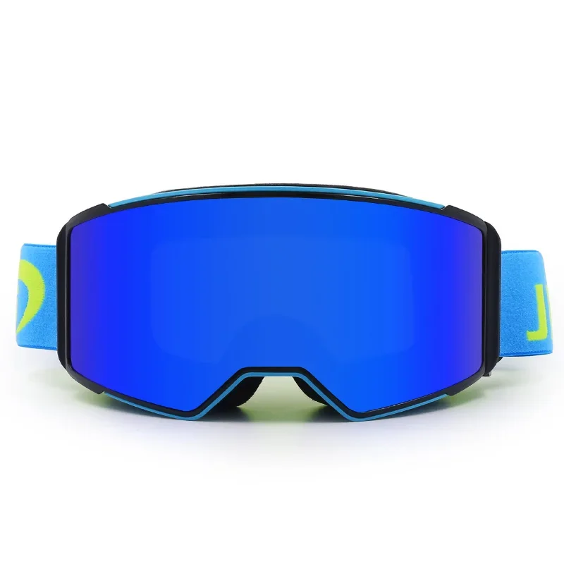 Gafas de esquí cilíndricas grandes para exteriores, gafas de campo de visión grande, gafas antivaho y antivaho, gafas de esquí de succión magnética - imagen 2