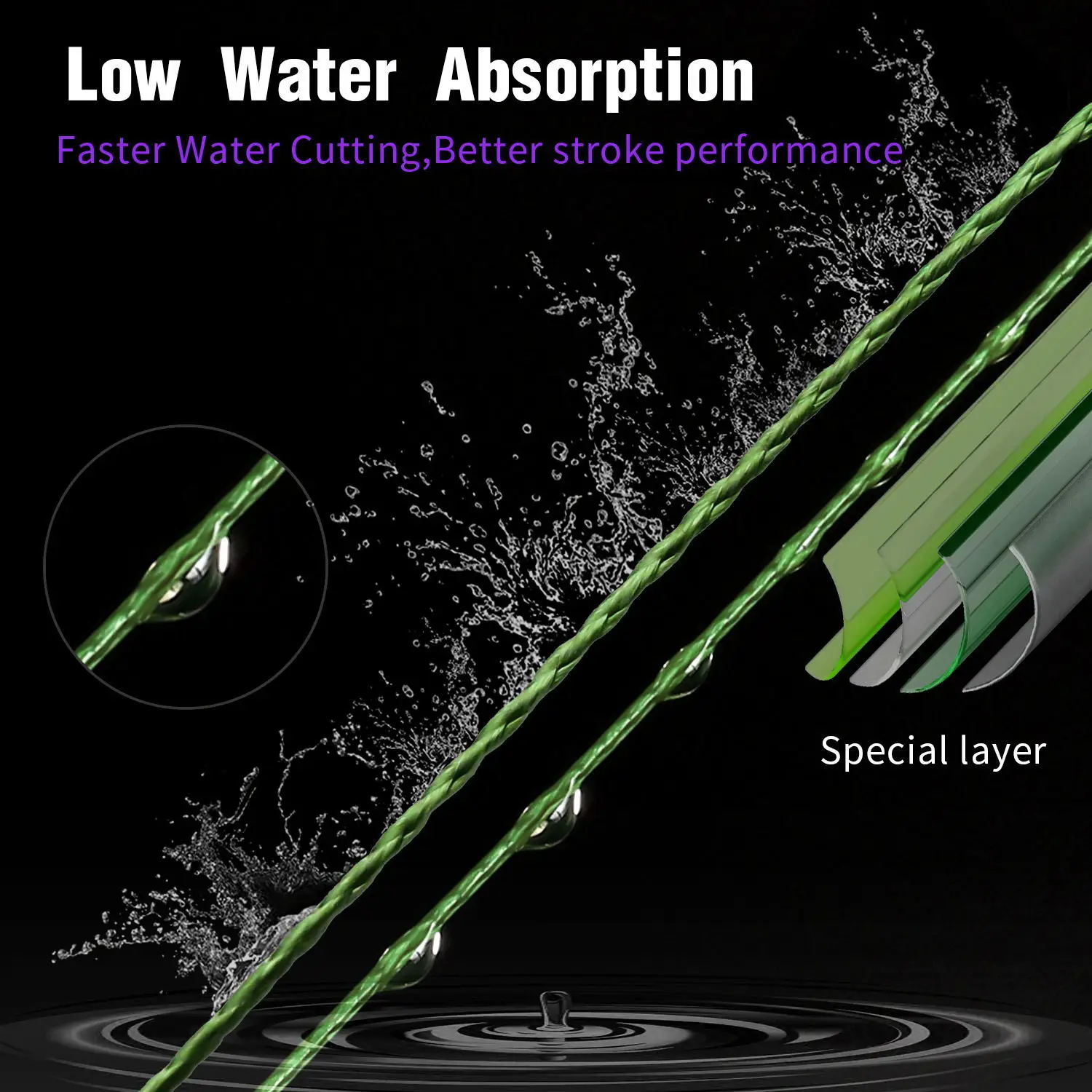 BAKAWA-alambre trenzado de 8 hebras para Pesca de carpa, multifilamento japonés, líneas superfuertes para Pesca de agua salada, 100M, 300M, 500M - imagen 4