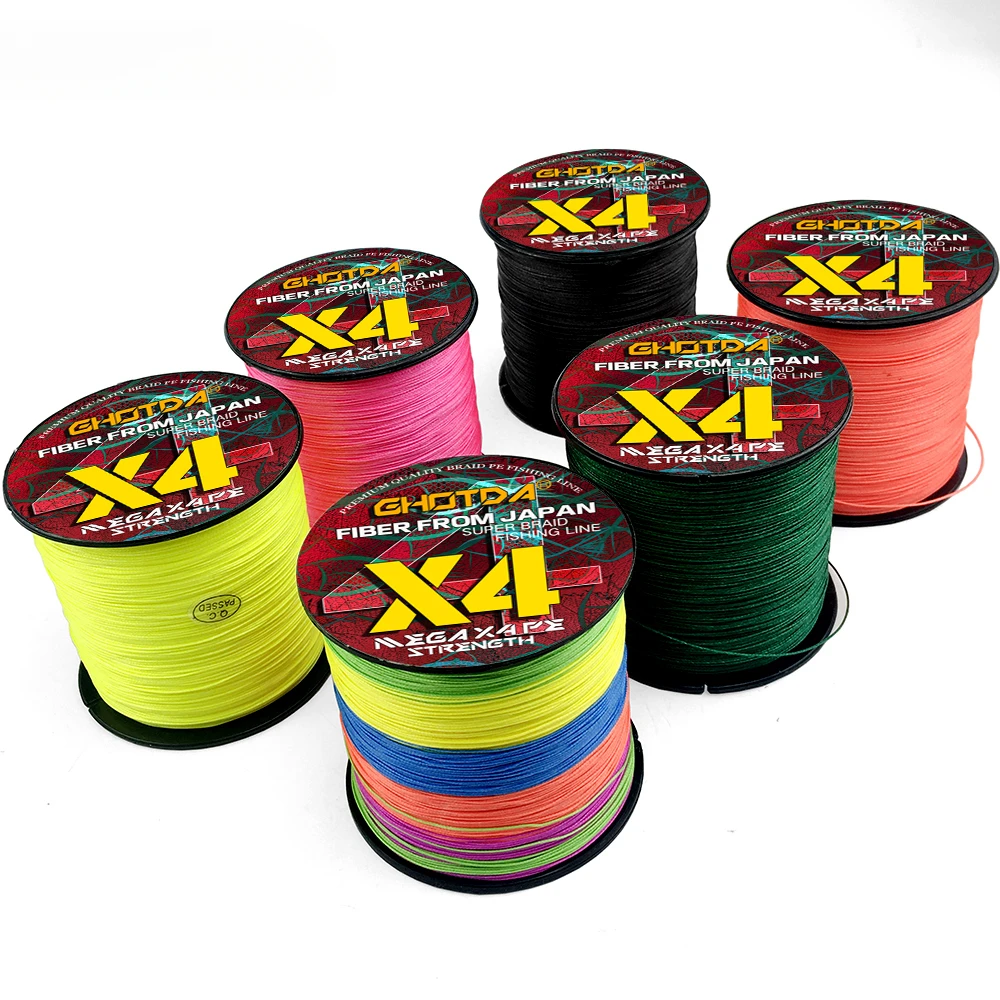 Línea de pesca multifilamento de 300M, 4 hebras, 8 hebras, 16 hebras, línea de pesca tejida de alta densidad, herramientas especiales para pesca al aire libre - imagen 3