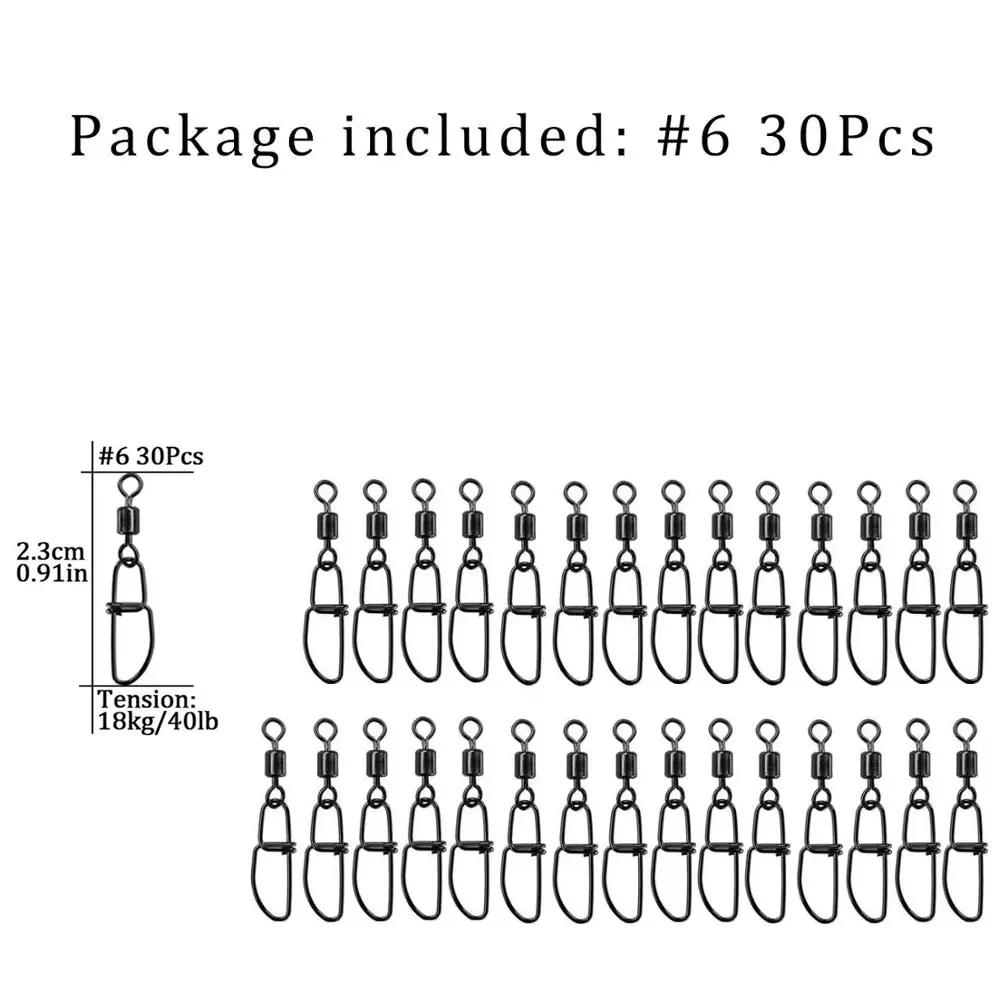 30pcs size 6