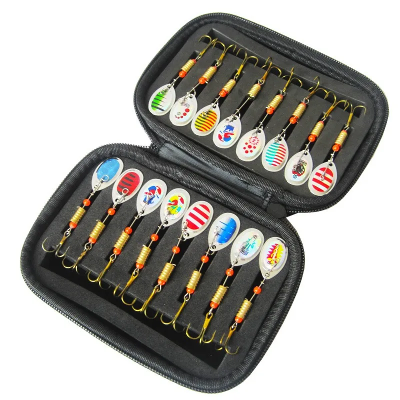 Cucharas giratorias Metal lubina, lucio y trucha - agua dulce/salada - imagen 2