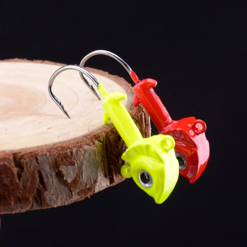 Señuelo de pesca suave, cebo de plomo, pez 3D, engranaje de cebo, Swimbait, pececillo para Crankbait, aparejos de arrastre, 9g, 15g - imagen 4