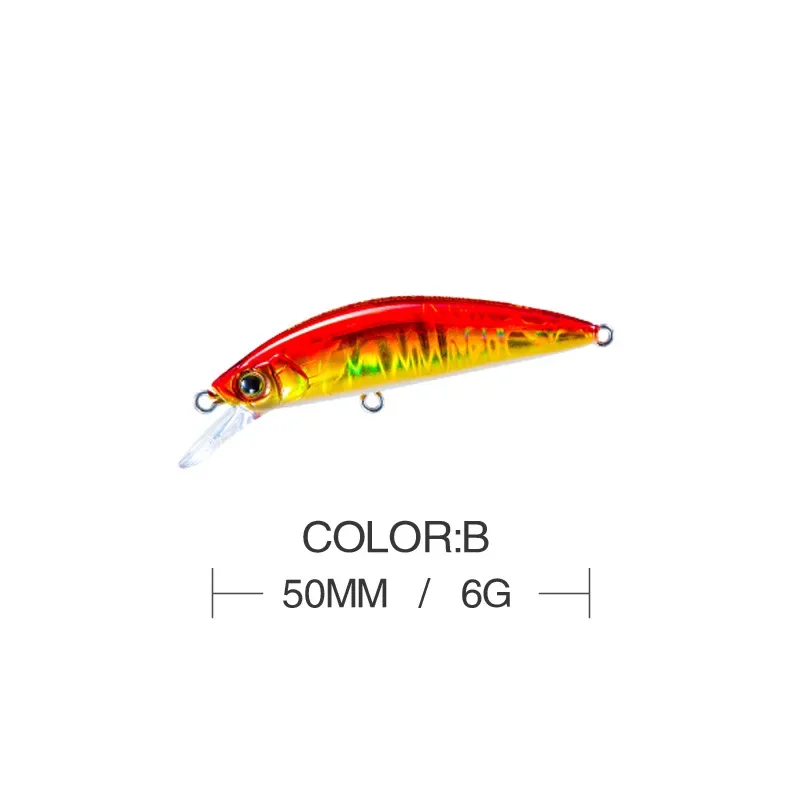 Señuelo duro de hundimiento lento, cebo japonés Luya sumergido en agua dulce, micromino, pico de pesca, caballo, buen ayudante de pesca - imagen 3