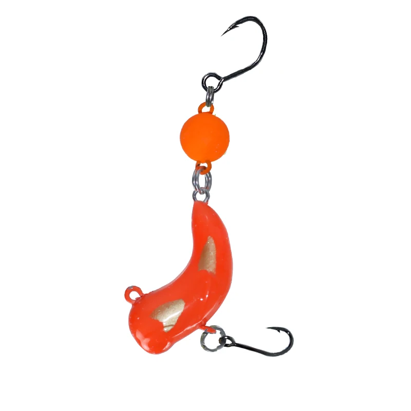 Swolfy-Señuelos de pesca de trucha con un solo anzuelo, 37mm, 4,5g, 30mm, 2,6g, VIB Spinner, cebo de fundición, pececillo que se hunde, Wobbler, aparejos de pesca con manivela - imagen 3