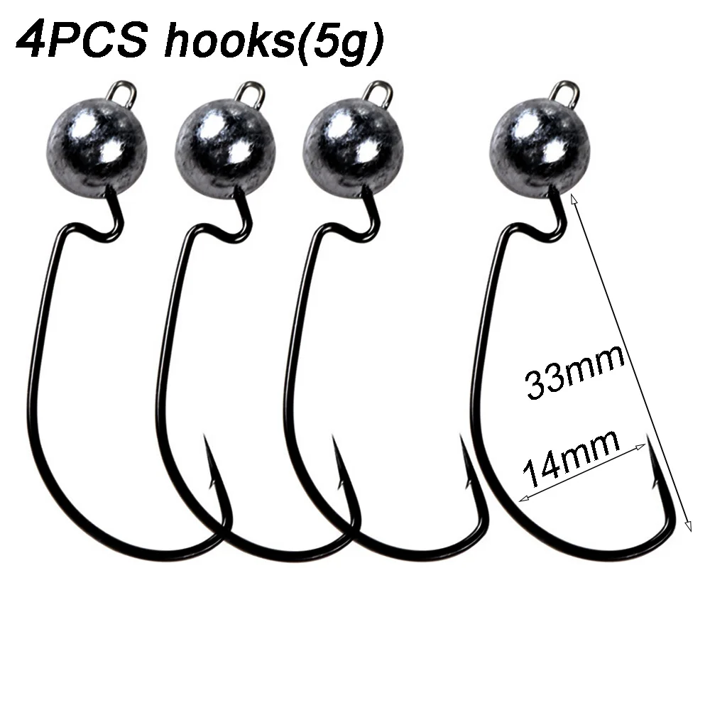 4PCS hooks (5g)