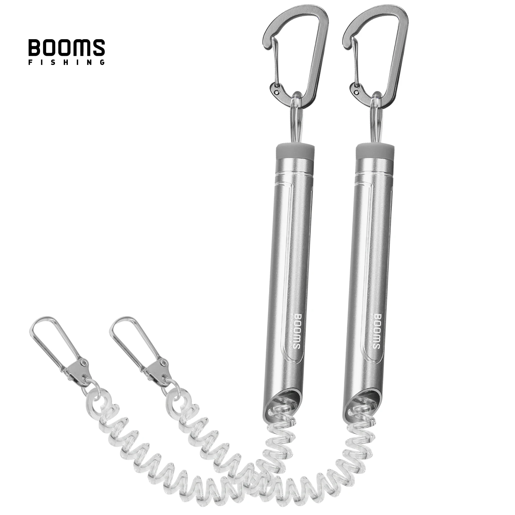 Booms Fishing-cordón en espiral de tubo T09, herramienta de cordón de pesca retráctil, cordón de bobina para pesca con mosca, Camping, mochilero al aire libre