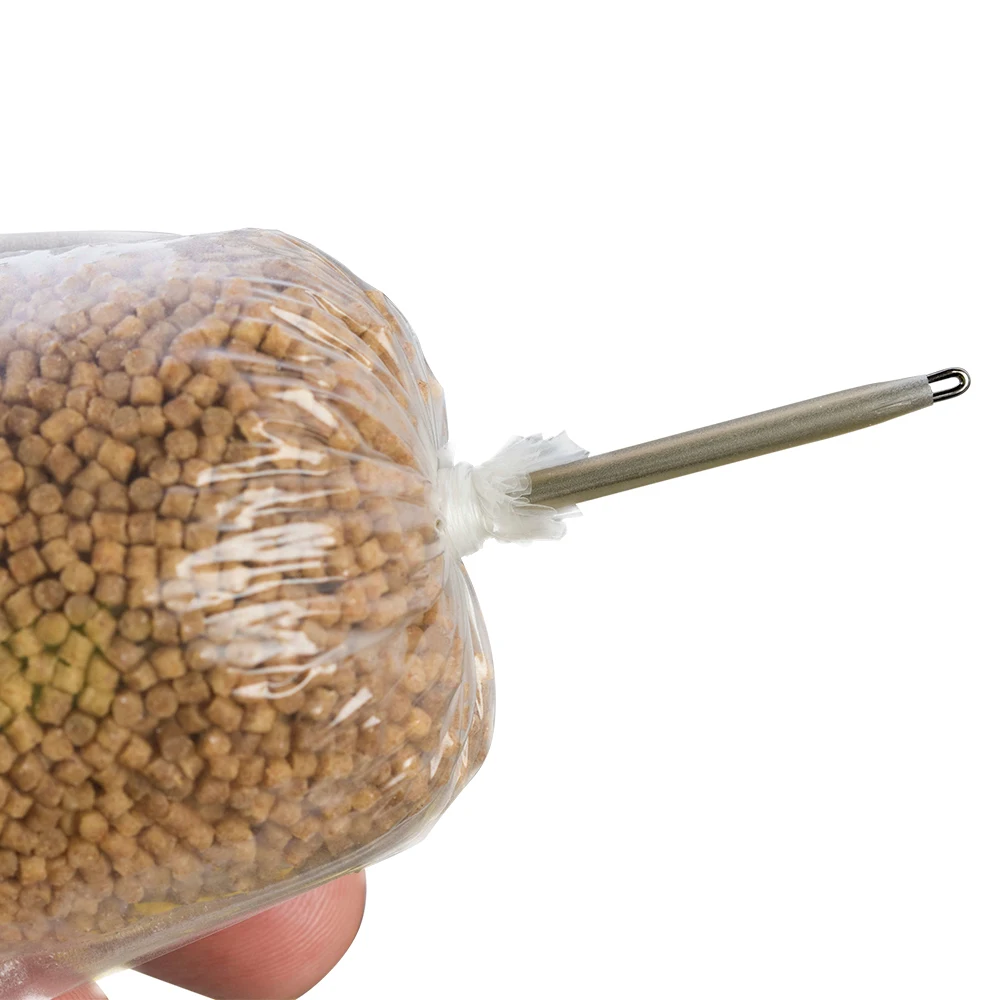 Aparejos de pesca de carpa, bolsa de PVA, vástagos, tubo de goma de plomo en línea, aparejos terminales de inserción, 10 piezas - imagen 4