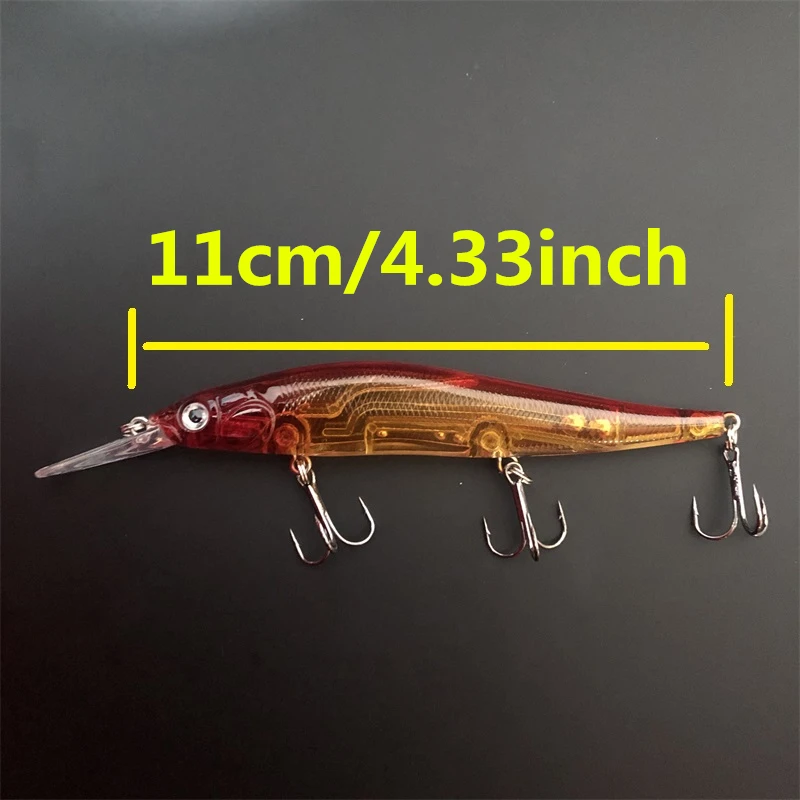 8075 11cm14.5g1PCS LURETV American ARK SAME STYLE Nuevo producto Tope Mino Hover J Centro de gravedad Transferencia Roadbait - imagen 5