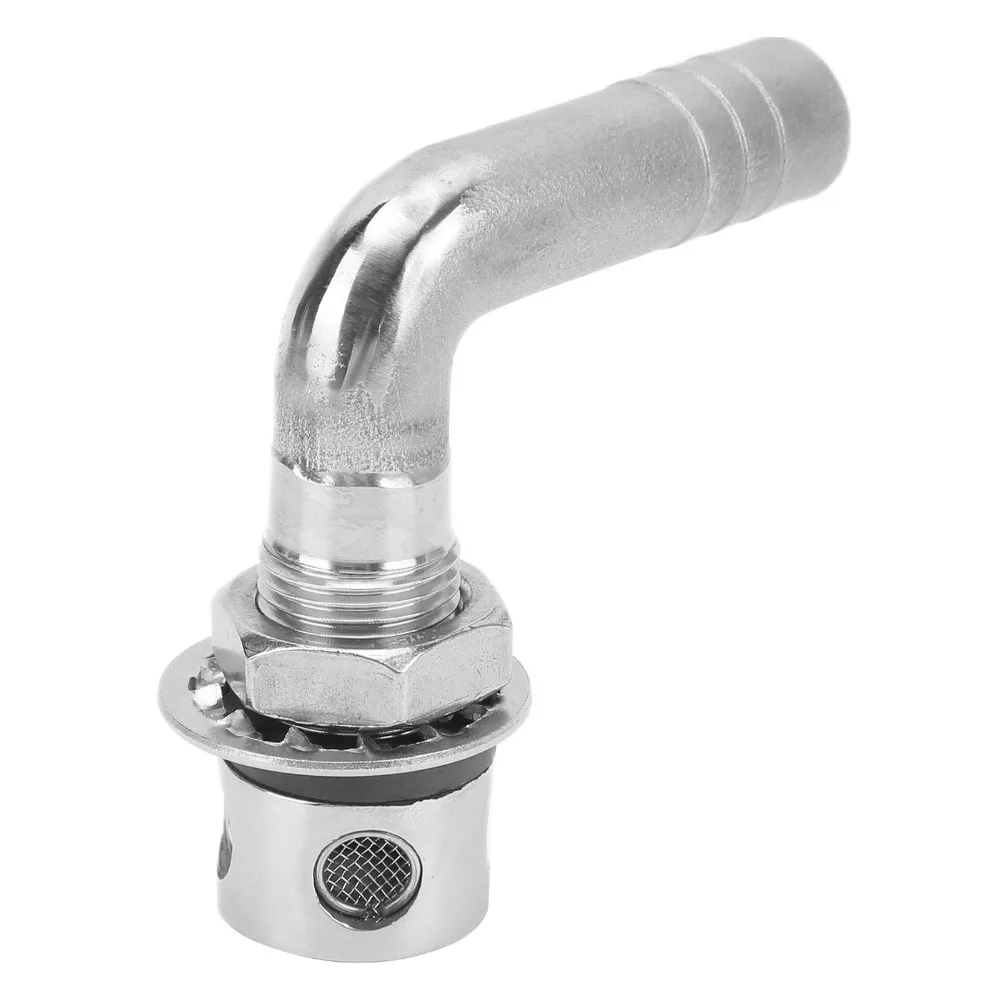 Ventilación de Tanque de Combustible para Barco de Acero Inoxidable 316 de Ajuste Universal, Ventilación de Combustible Marina de 90 Grados, Ventilación de Combustible para Yate, Sistema de Combustible - imagen 4