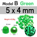 20P Green 5X4mm B