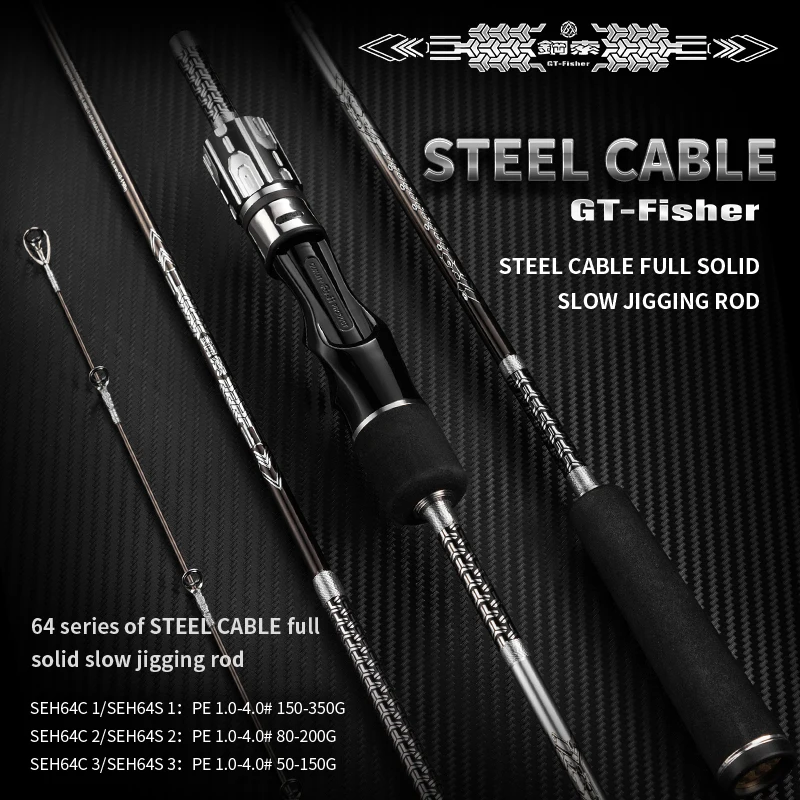 Ecooda GT-Fisher SEH 64 – Caña de Jigging Lento - imagen 2