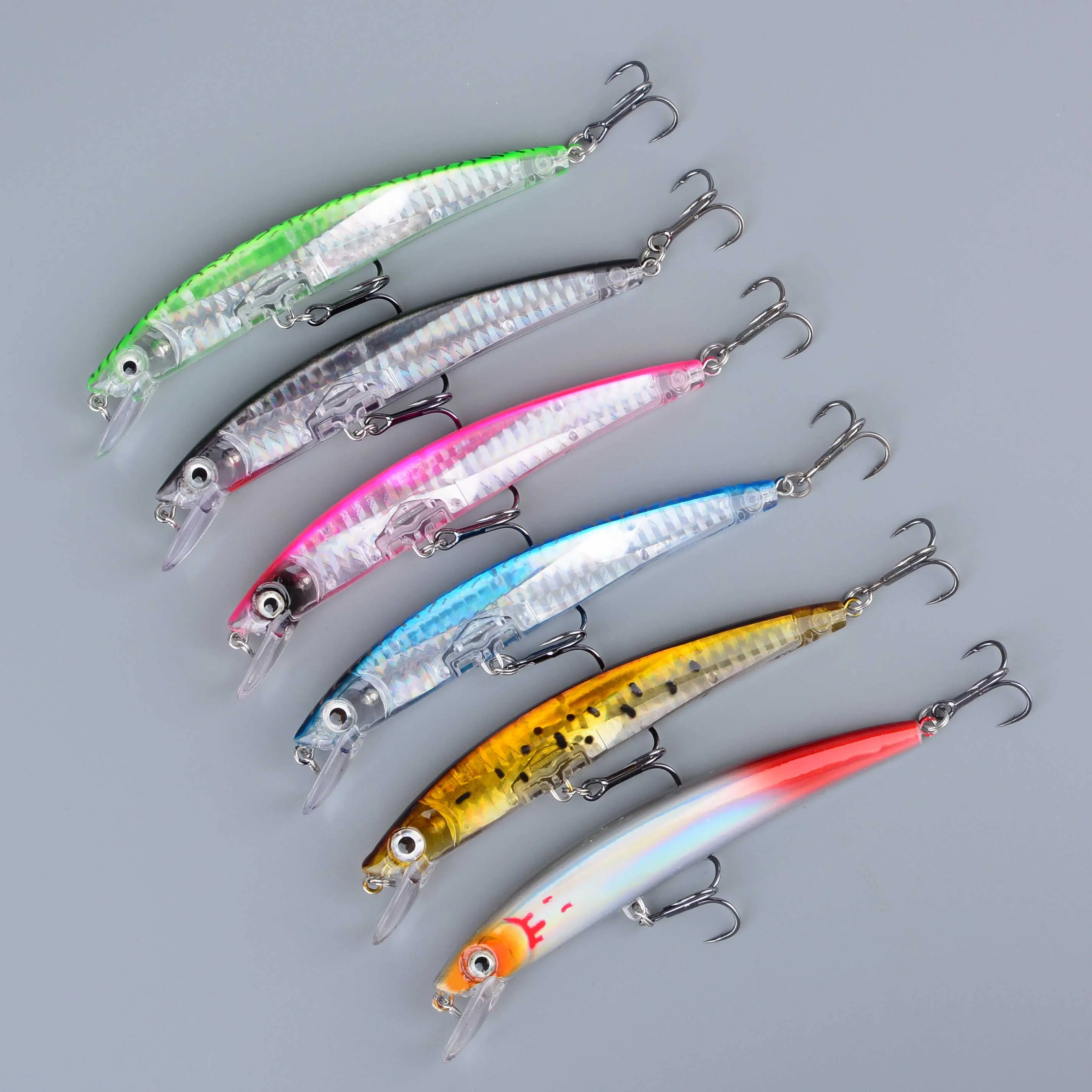 Crankbait láser minnow duro para lucio, carpa y lubina - imagen 4