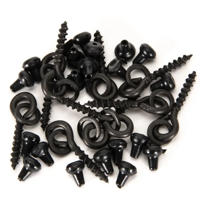 Cuentas de goma para anzuelo de carpa, accesorios de pesca de carpa, tapón de anzuelo, 20 piezas, aparejos de pesca con tornillo Boilie - imagen 4