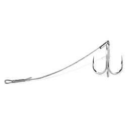 Stinger Rig con anzuelos triples de acero inoxidable para trolling